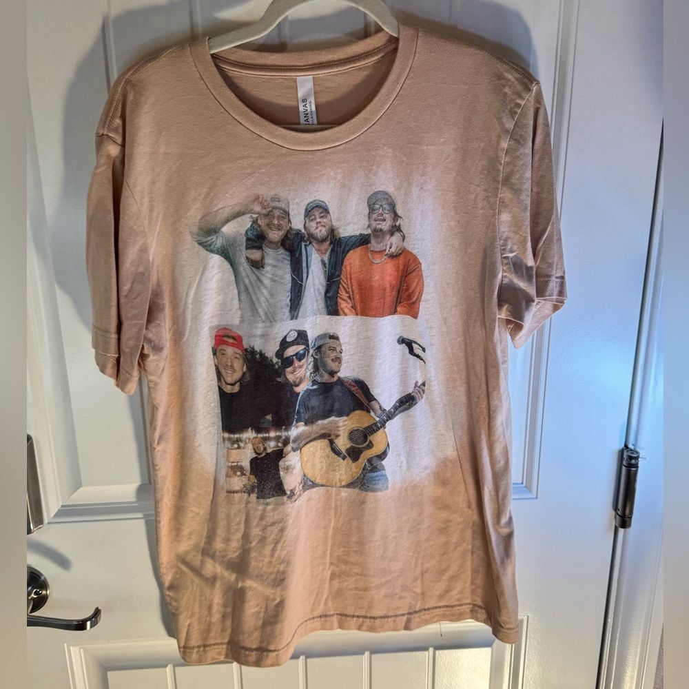 Women’s Large Morgan Wallen, Hardy, Ernest Photo Tee